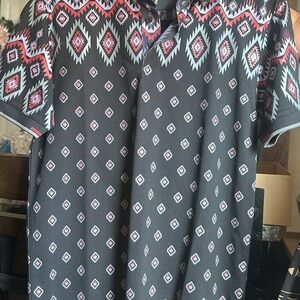 Geometric Patterned Shirt